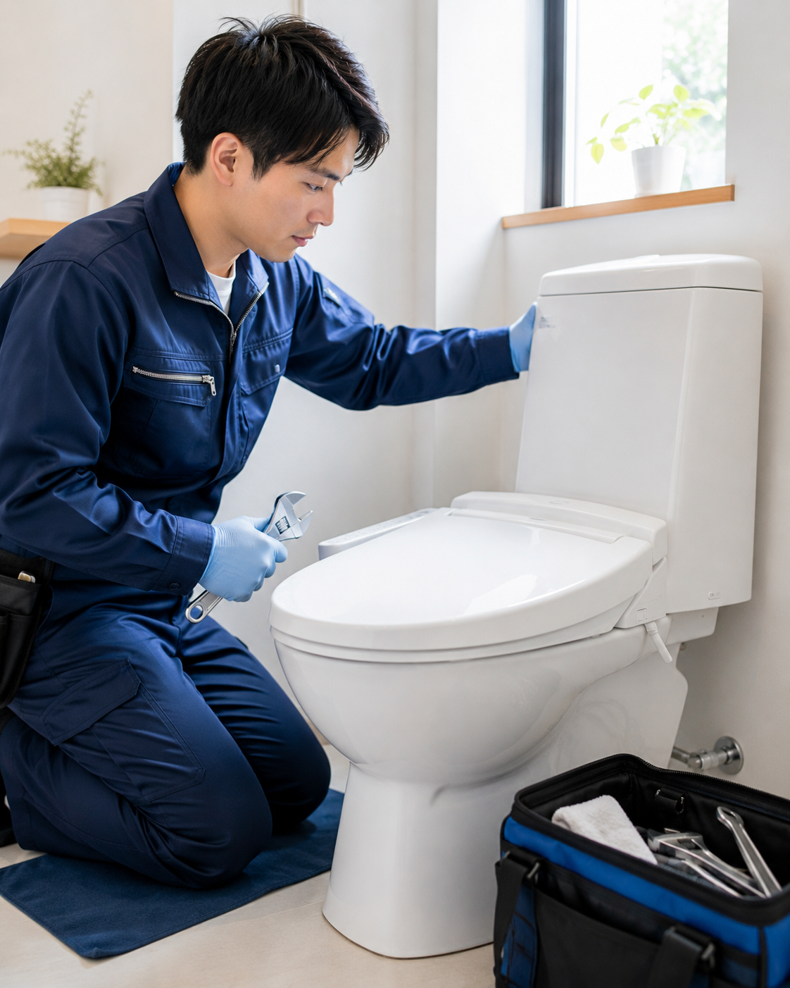 トイレの修理
